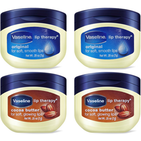 Vaseline Lip Therapy Original Cocoa Bundle 2p x Set of 2 7g