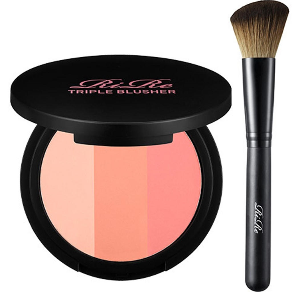 Lire Triple Blusher + Face Brush Set