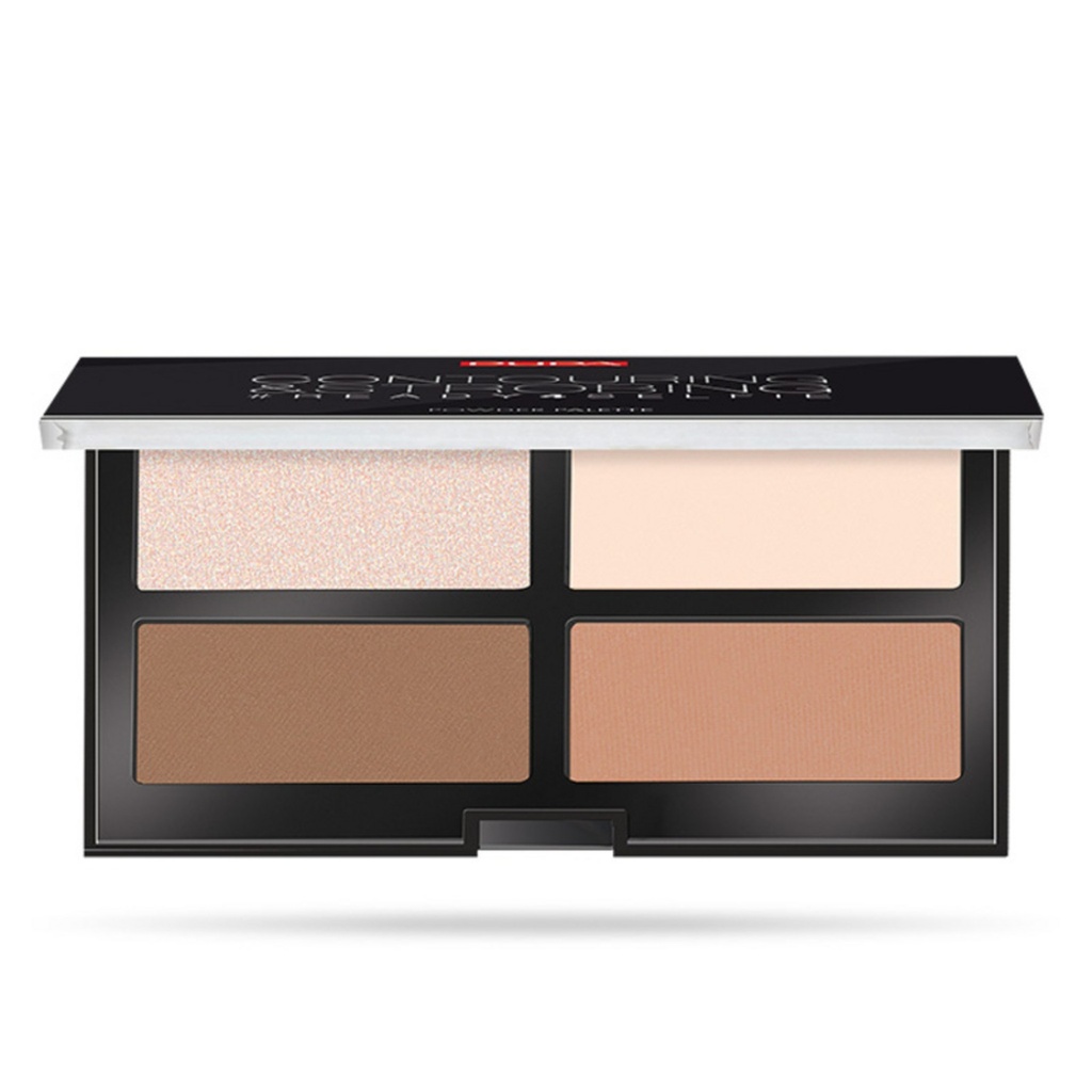 Puppa Milano Contouring and Strobing Makeup Paled Ready 4 Selfie 17.5g