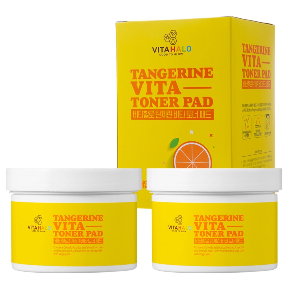 Vitahalo Tangerine Toner Pads