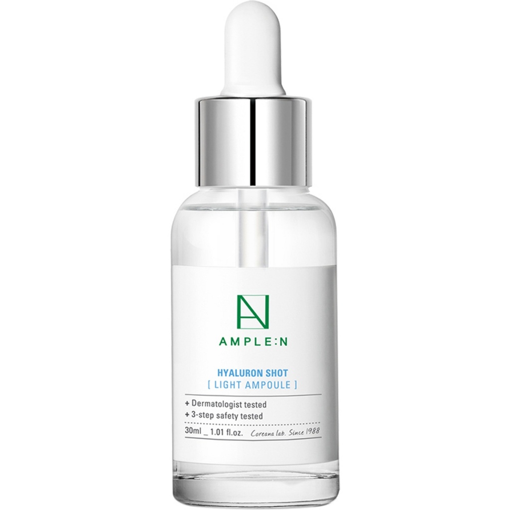Coreana Ampoule & Hyaluron Shot Light Ampoule
