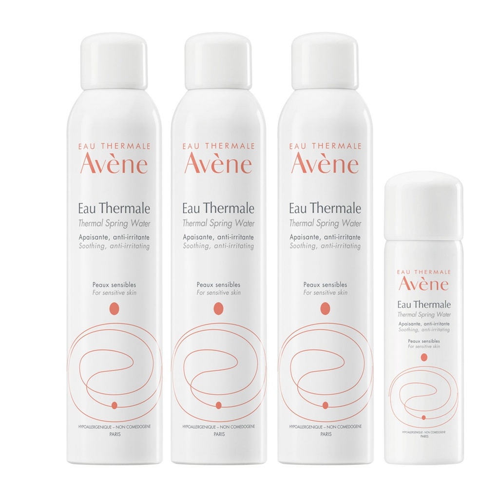 Avene Eau Thermal Mist 300ml x 3p + 50ml Set