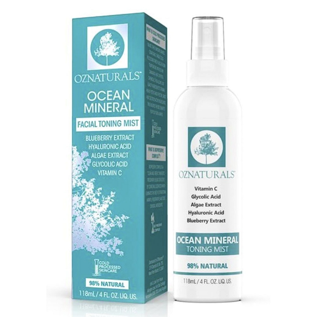 Oz Naturals Ocean Mineral Facial Toning Mist