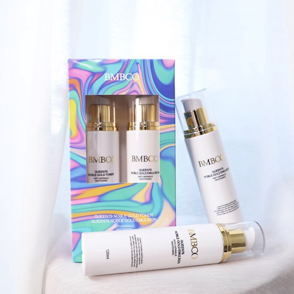 [BMBICO] Skin Luminous Gold Esthetic Toner Emulsion Set