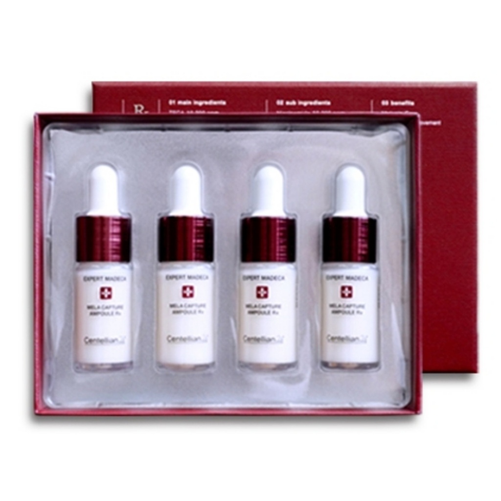 Centellian24 Expert Madeca Mela Capture Ampoule Rx 4p + Madeca Toning Essence Treatment 300ml Set