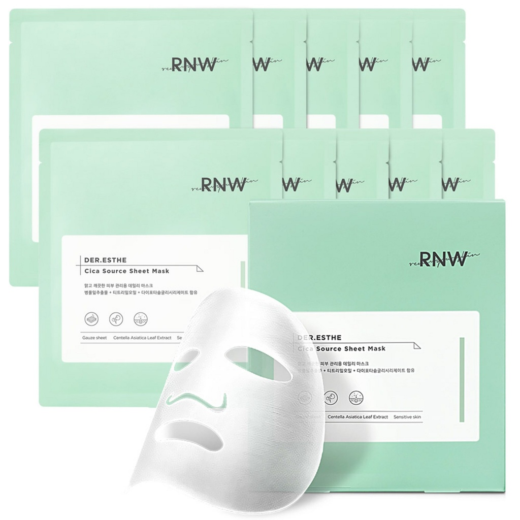 R&W Cica Sauce Soothing Mask Pack