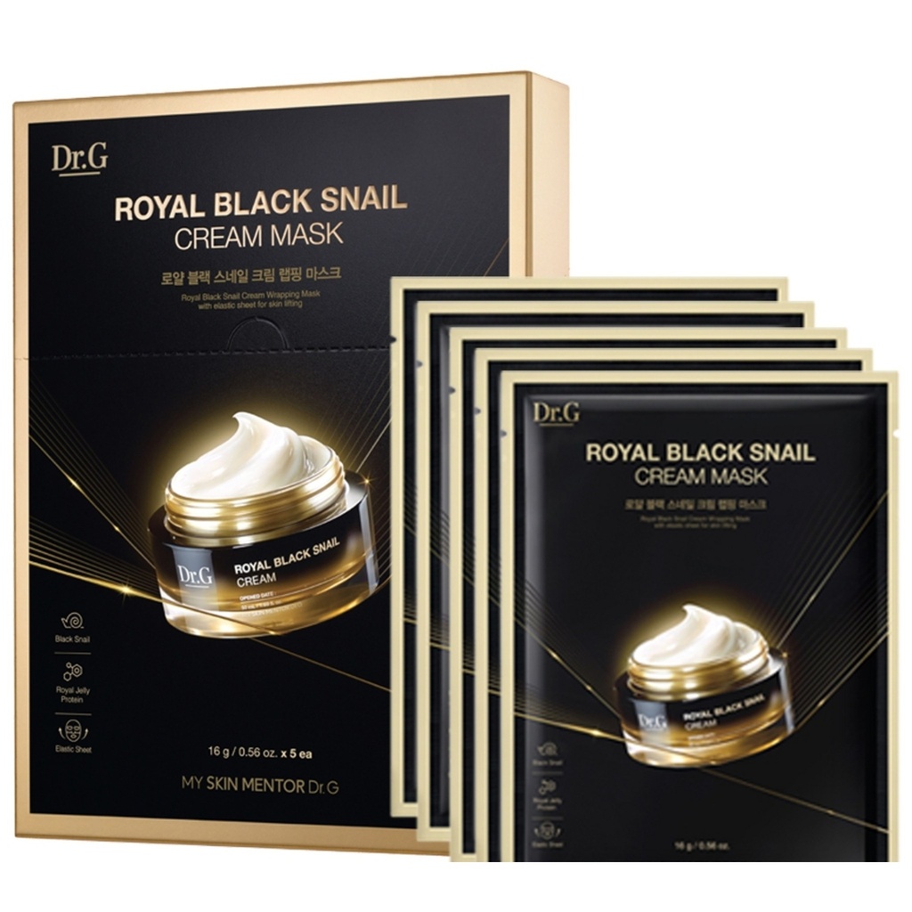 Dr.G Royal Black Snail Cream Mask