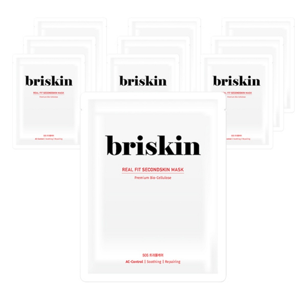 Briskin Real Fit Second Skin SOS Care Sheet Mask