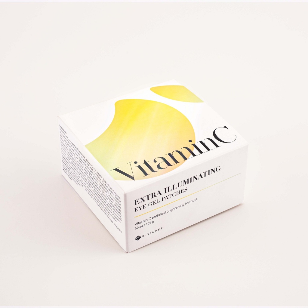 K's Secret Vitamin C Eye Patch (Melasma Patch) Melasma Care Under Eye Wrinkles Glabellar Wrinkles