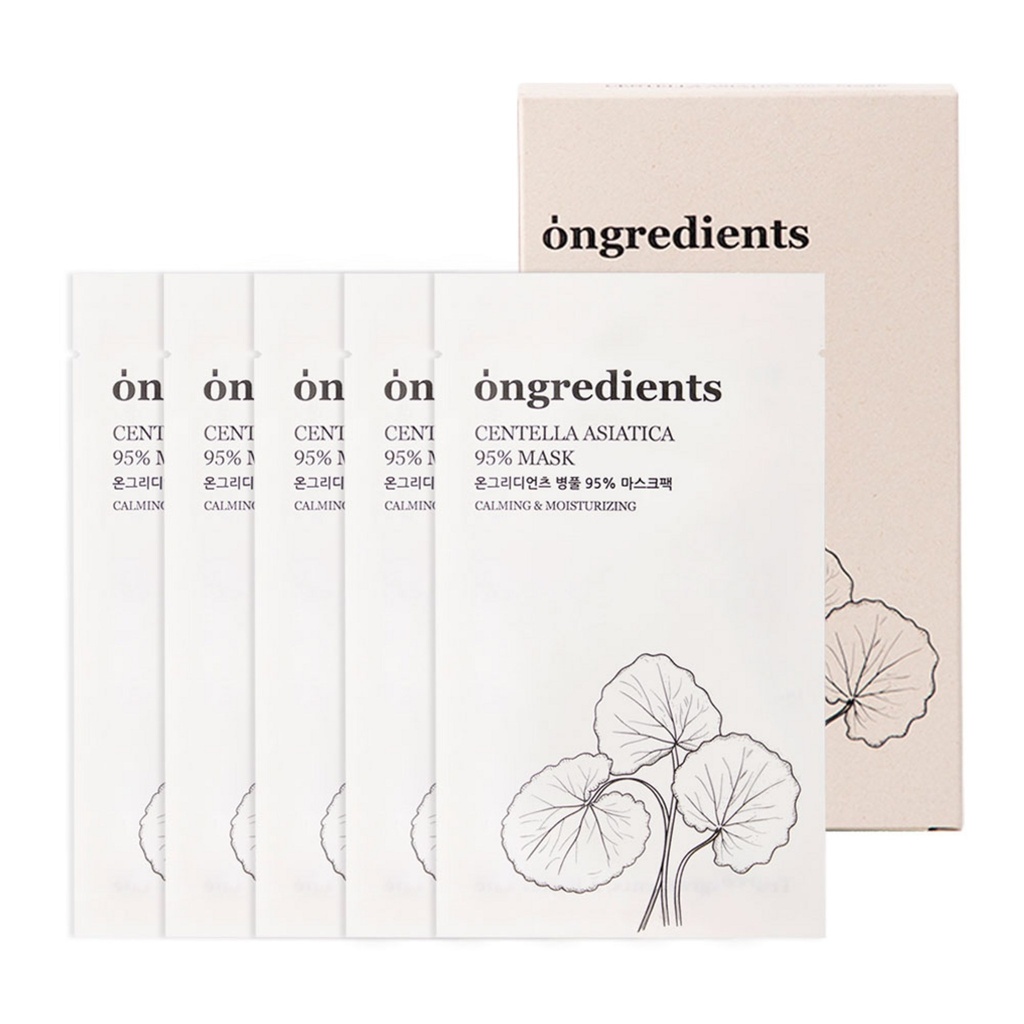 Ongredients Centella Asiatica 95% Mask Pack