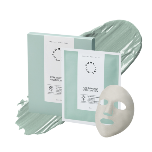 Comma Nine Pore Tightening Green Clay Mask