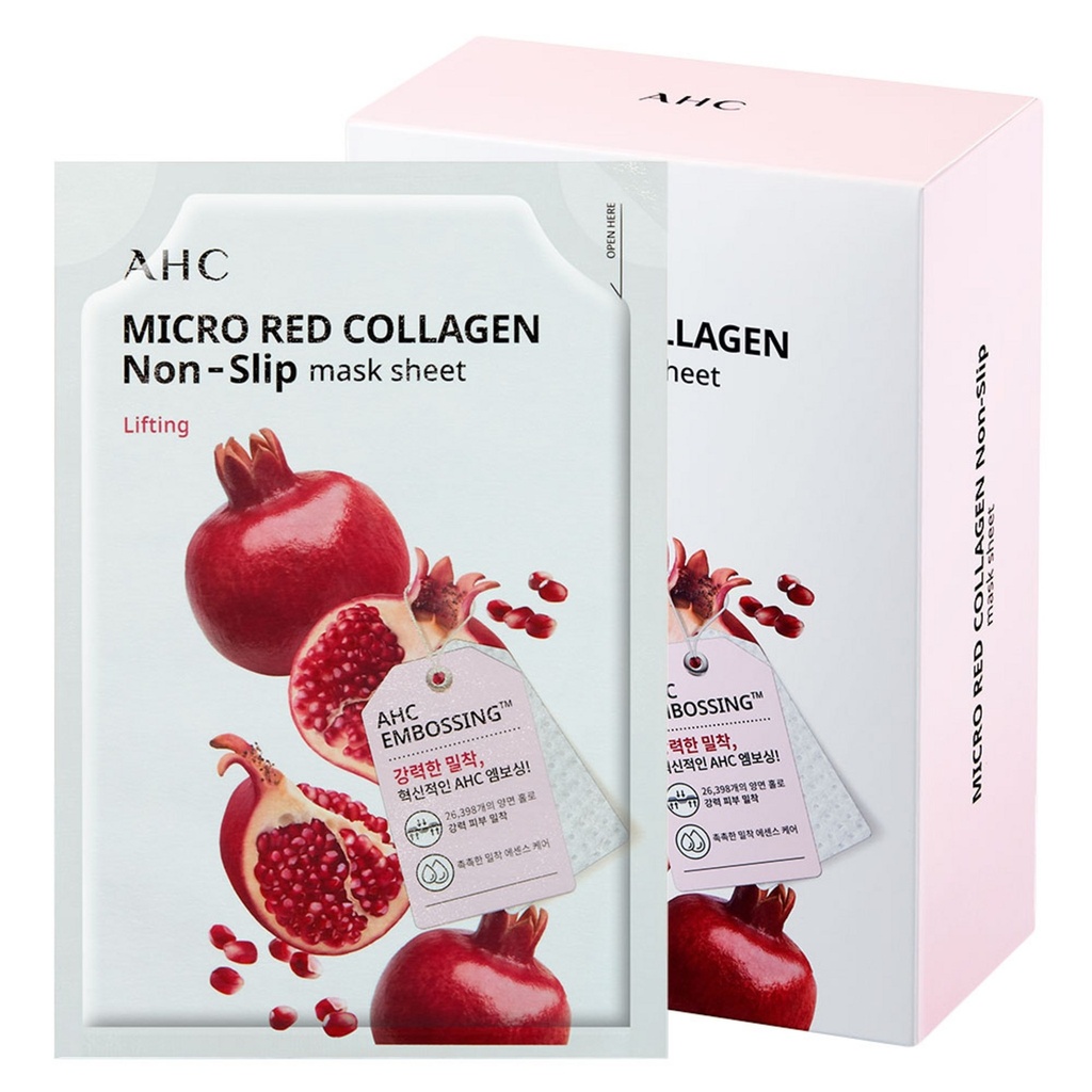 AHC Micro Red Collagen Adhering Mask Sheet 33ml