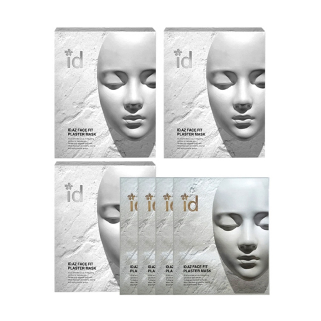 ID Gypsum Mask Pack 4 pieces 3 boxes