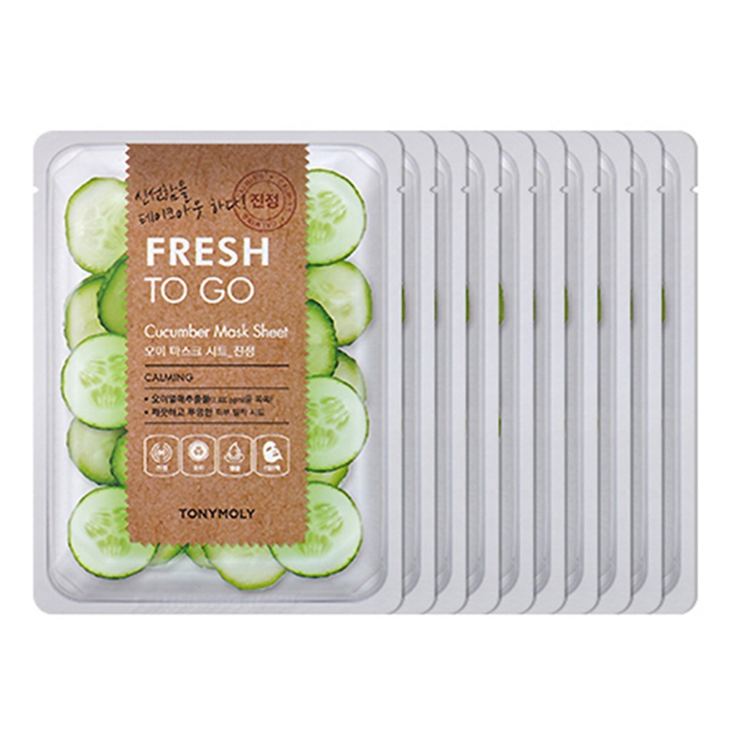 TONY MOLY Fresh To Go Cucumber Mask Sheet