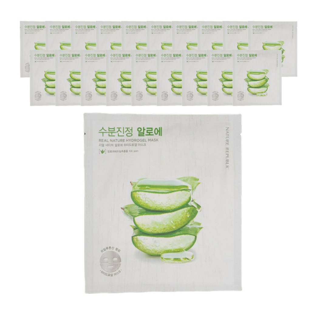 NATURE REPUBLIC Real Nature Aloe Hydrogel Mask