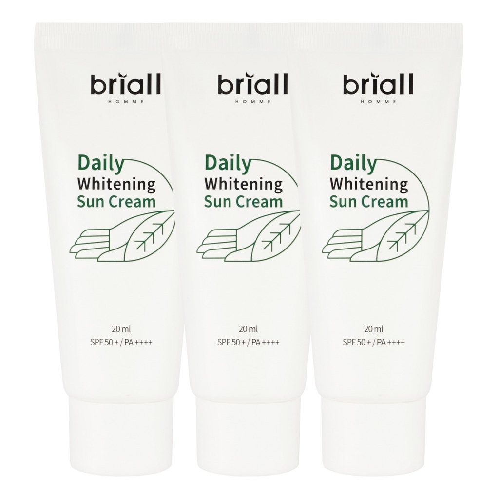 Brioll Homme Men's Daily Whitening Sun Cream SPF50+ PA++++