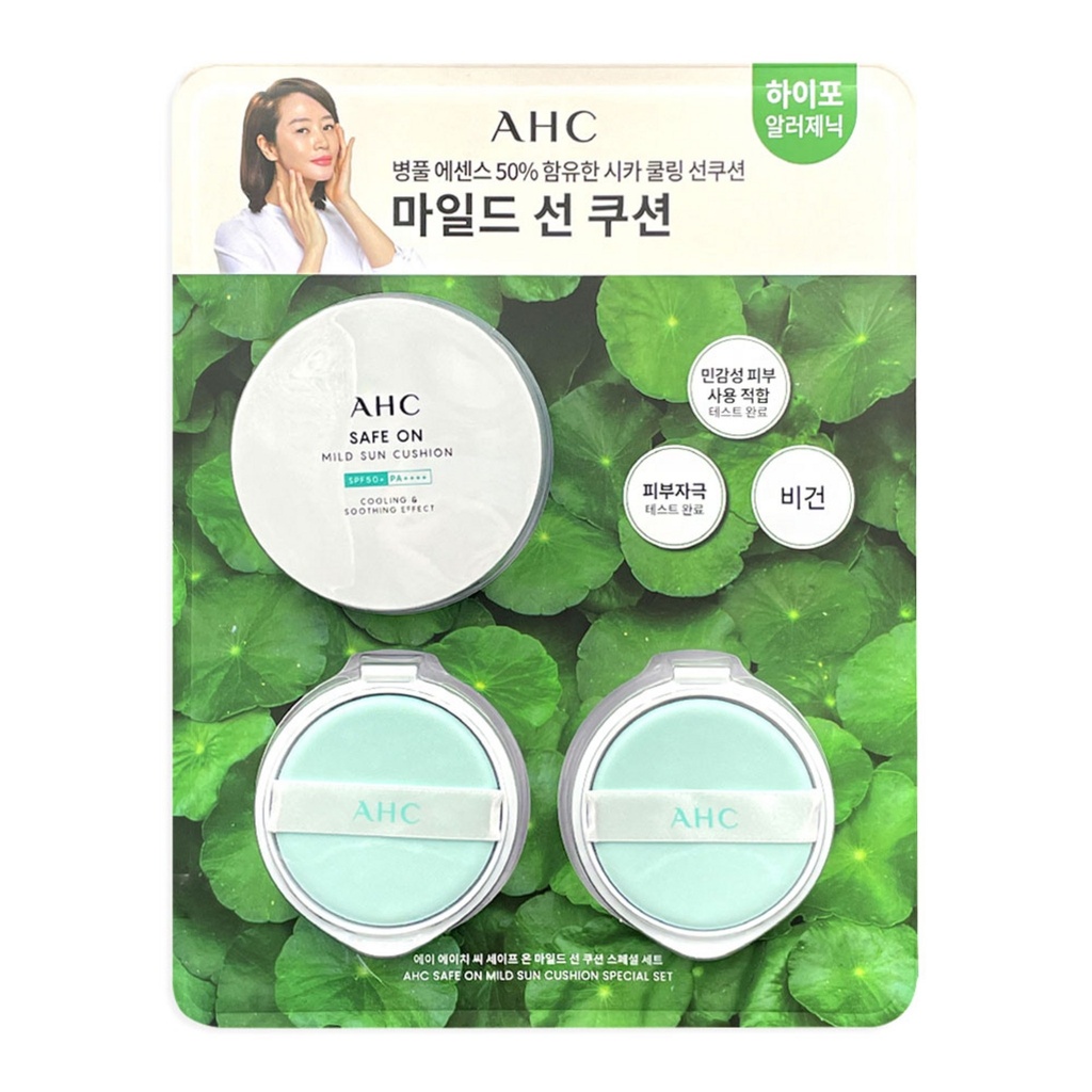 AHC Safe On Mild Sun Cushion 25G + Refill 25G X 2EA