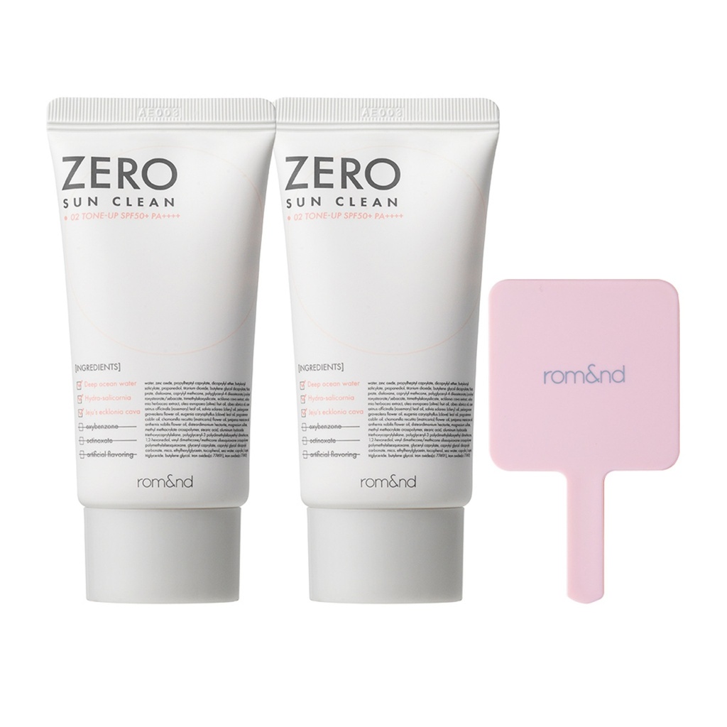 rom&nd zero sun clean tone up SPF50+ PA++++