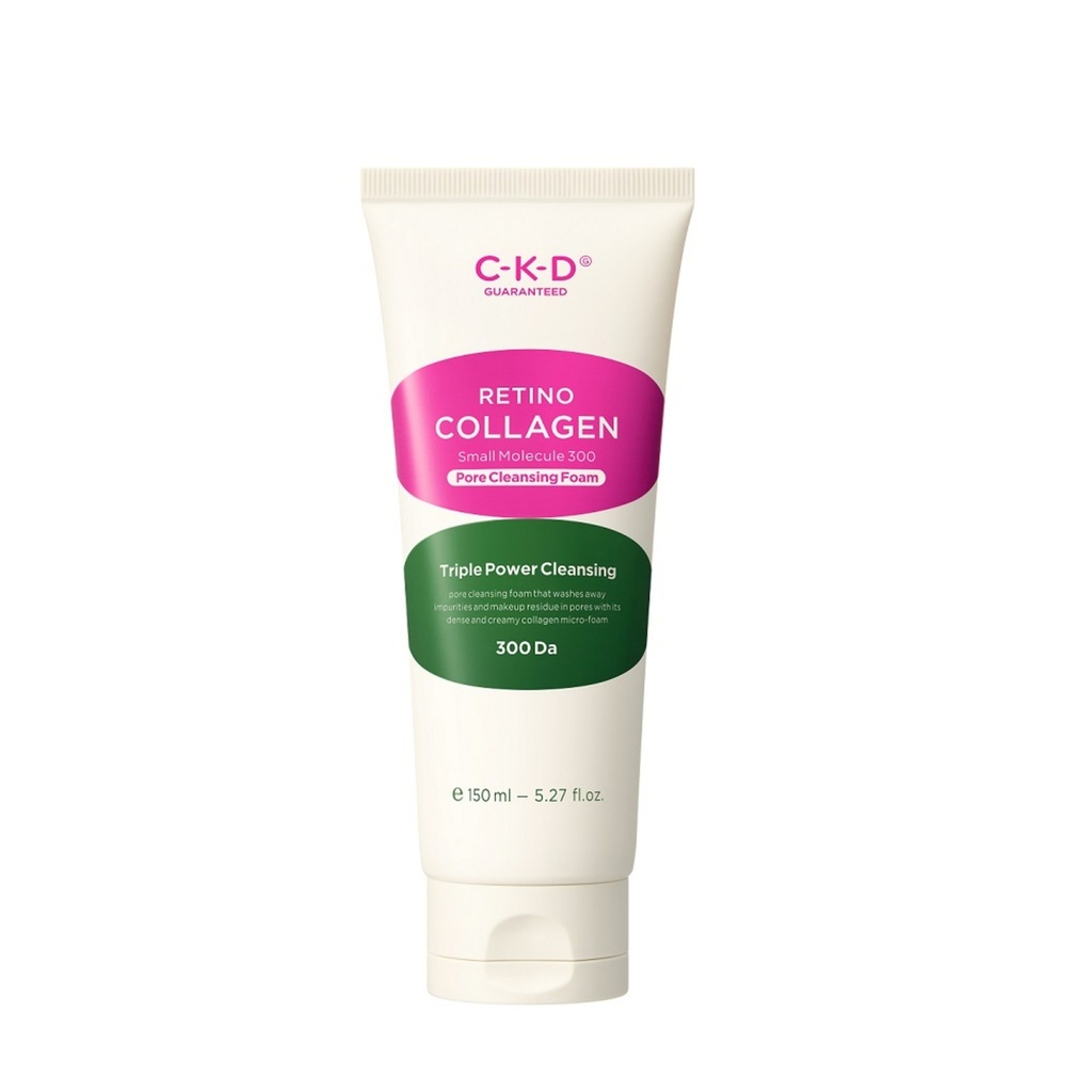 CKD Retino Collagen Low Molecular 300 Pore Cleansing Foam