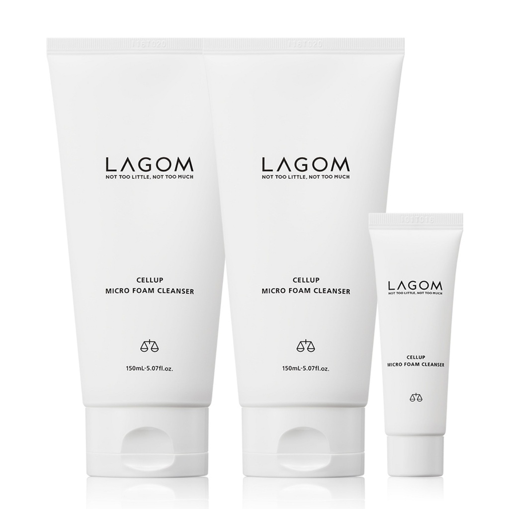 Lagom Celeb Micro Foam Cleanser 150ml 2p + 30ml