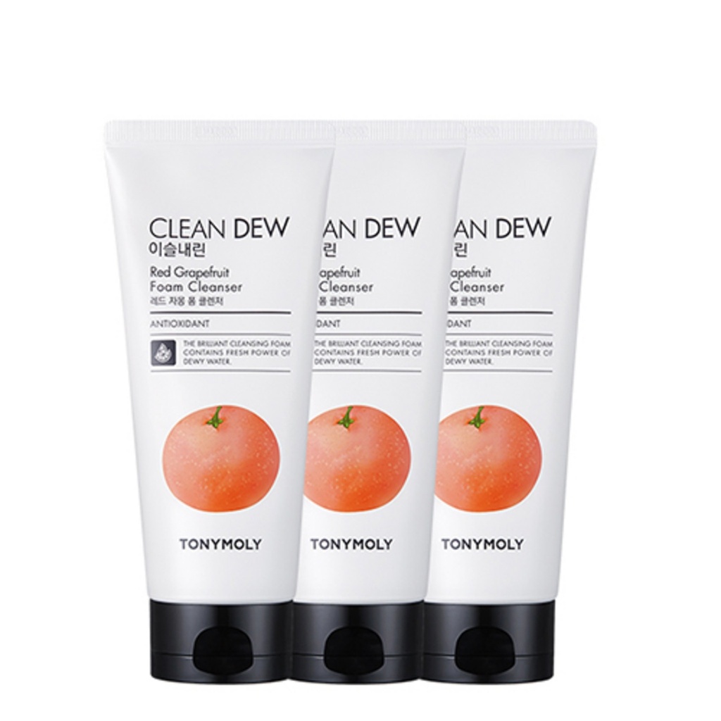 TONY MOLY Dewy Foam Cleanser Red Grapefruit