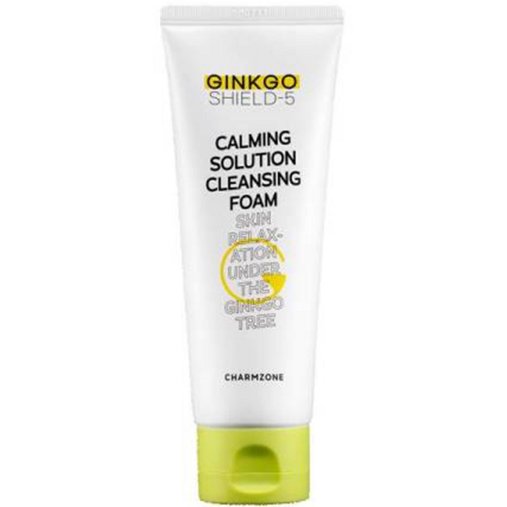 Charmzone Ginkgo Shield 5 Calming Solution Cleansing Foam