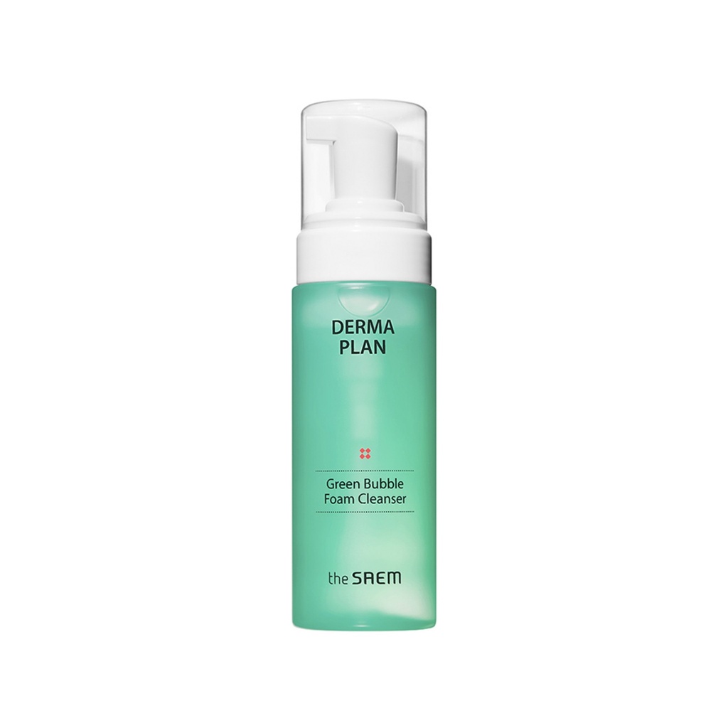 The Saem Derma Plan Green Bubble Foam Cleanser