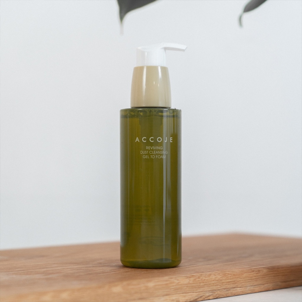 Accoje Reviving Dust Cleansing Gel to Foam