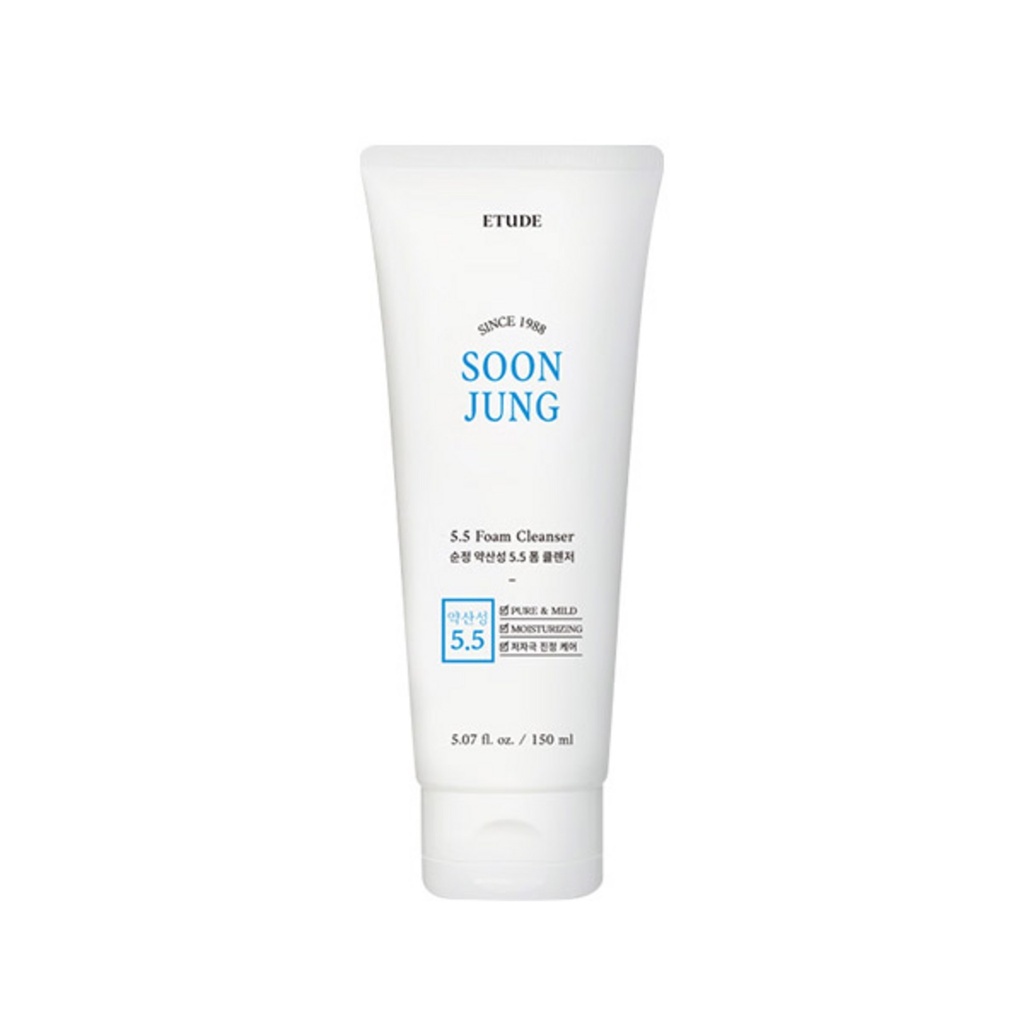 Etude Soon Jung Weak Acidic 5.5 Foam Cleanser