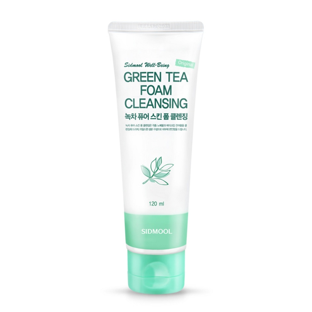 Seedmul Green Tea Pure Skin Foam Cleansing