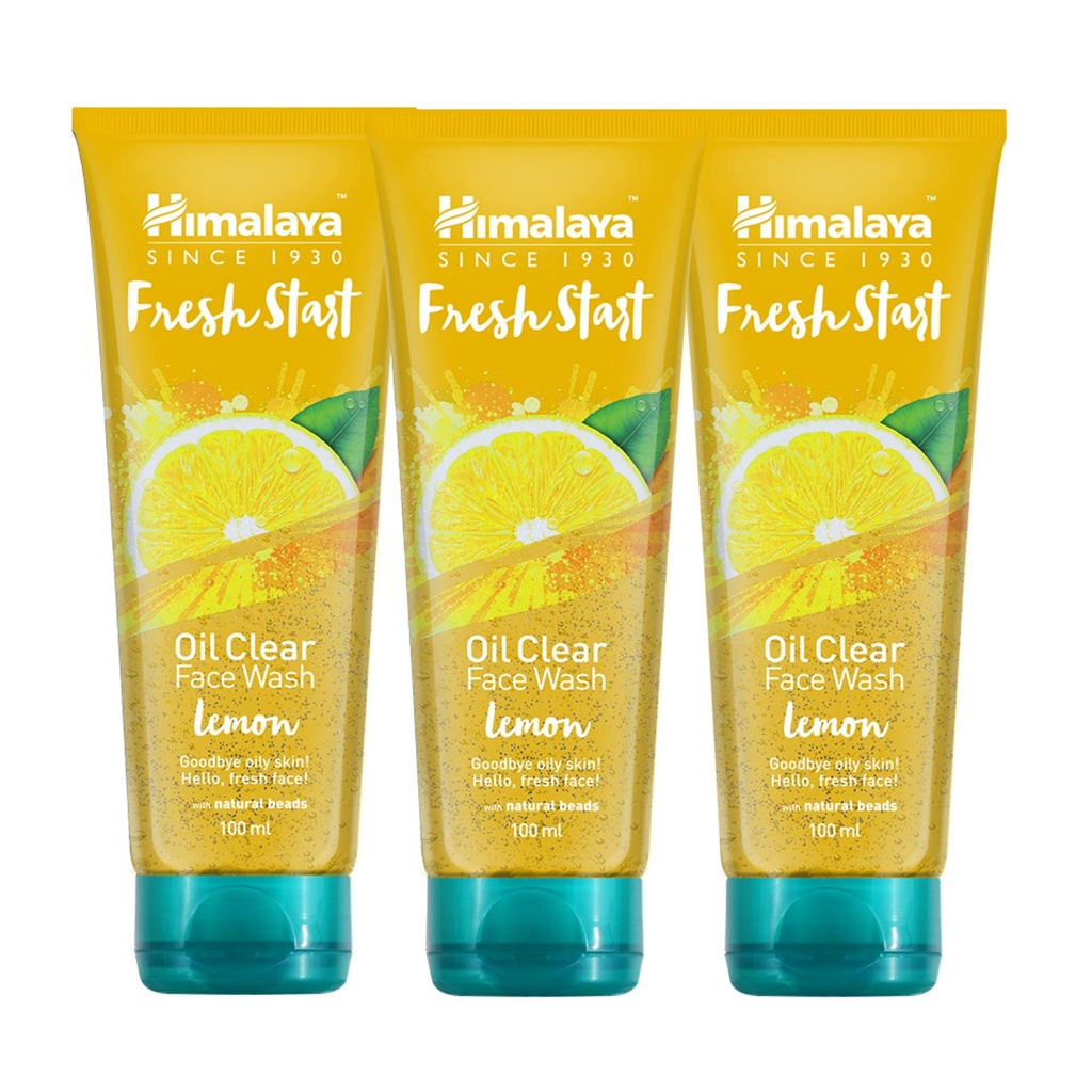 Himalaya Fresh Start Face Wash Cleansing Gel Lemon