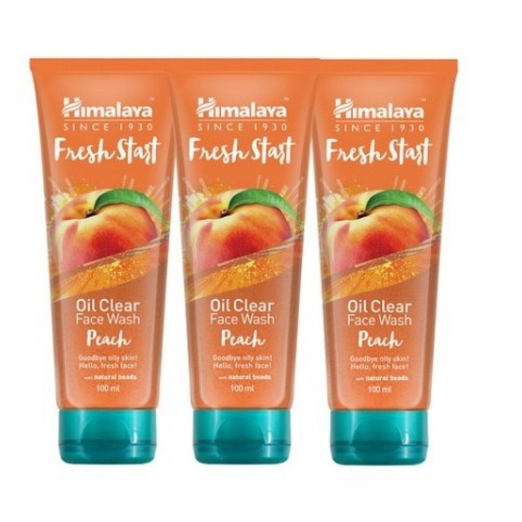 Himalaya Fresh Start Face Wash Cleansing Gel Peach