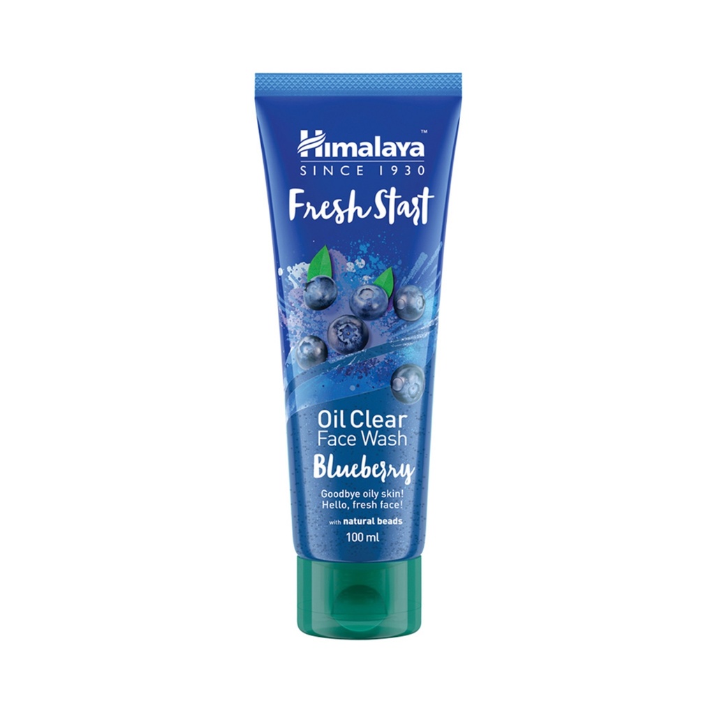 Himalaya Fresh Start Face Wash Cleansing Gel Blueberry