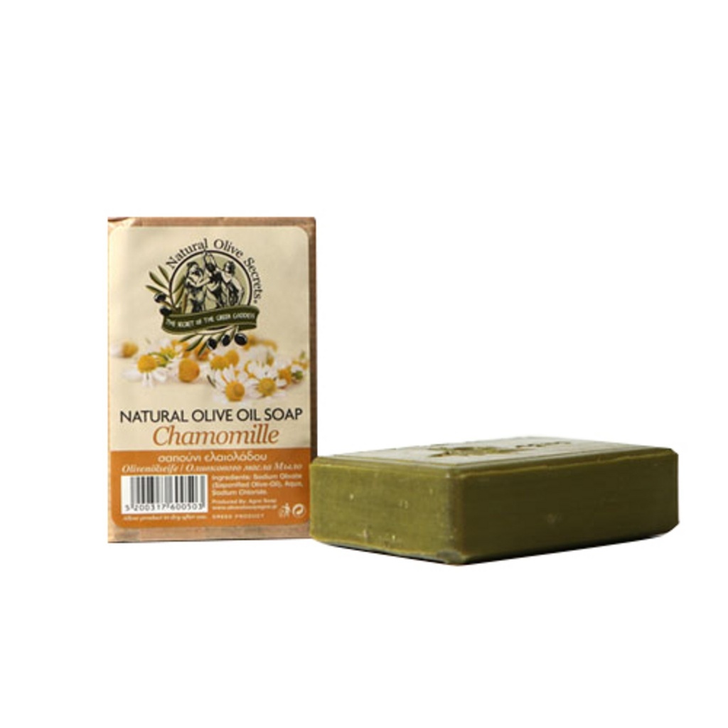 Agno Greece Olive Cleansing Soap Chamomile