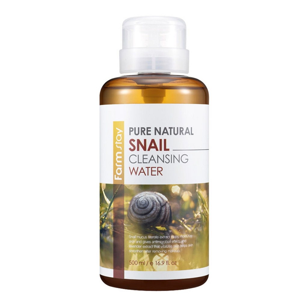 Farmstay Pure Natural Snail Cleansing Water