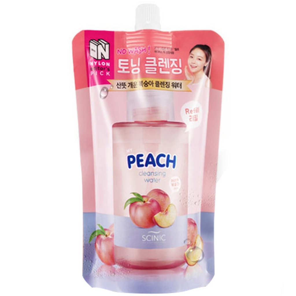 Scinic My Peach Cleansing Water Refill