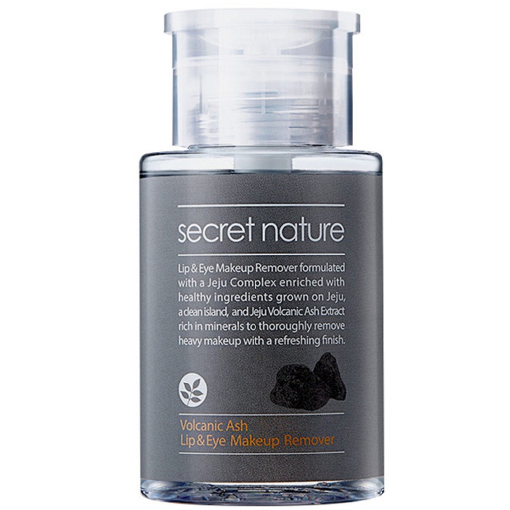 Secret Nature Volcanic Ash Lip & Eye Makeup Remover