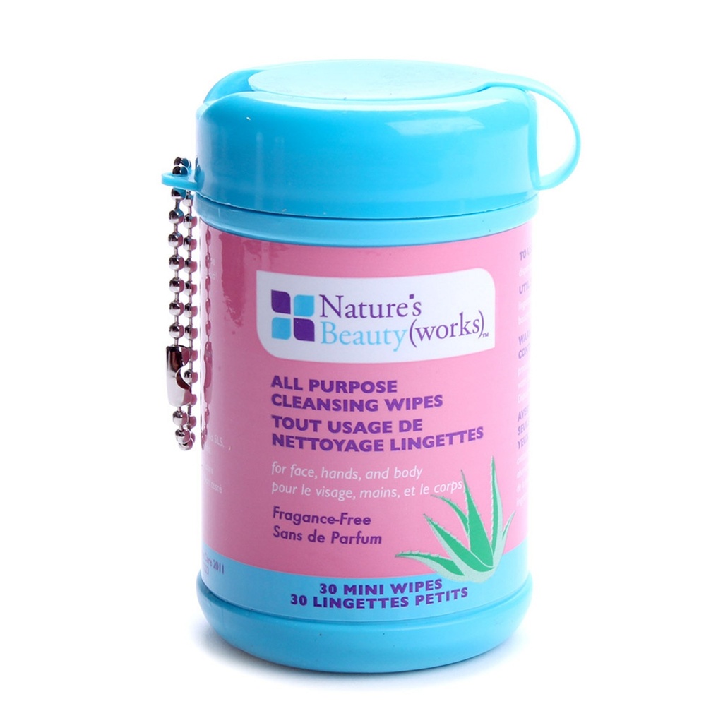 Nature's Beauty Works Multipurpose Cleansing Tissue Unscented