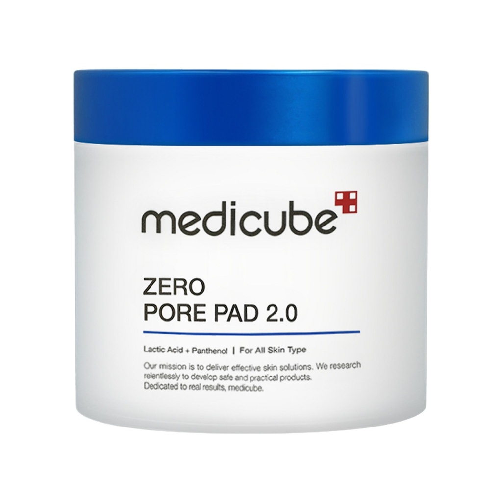 NEW Medicube Zero Pore Pad 2.0 with 2 sanitary tongs inner cover