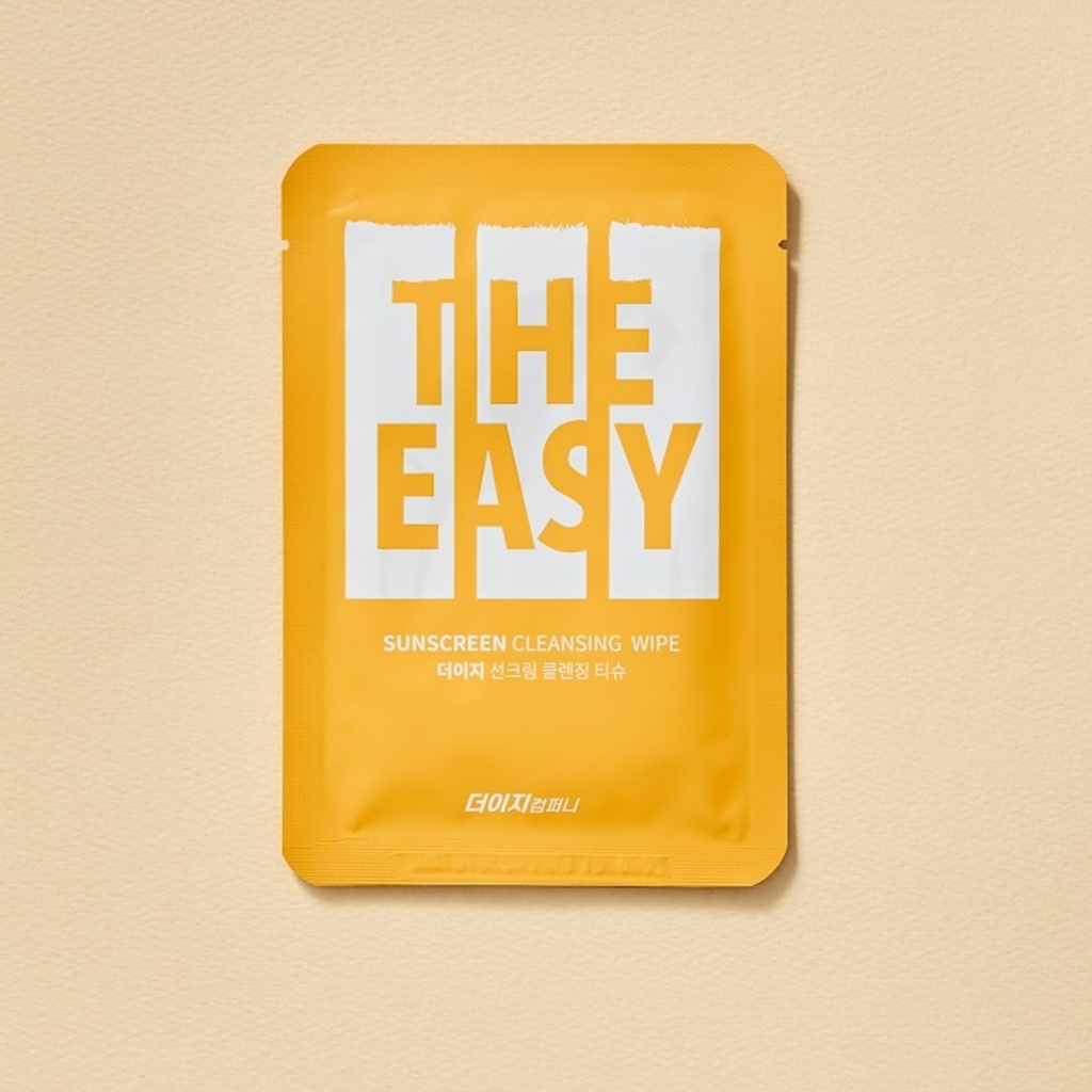 The EZ Sun Cream Cleansing Tissue 20ml