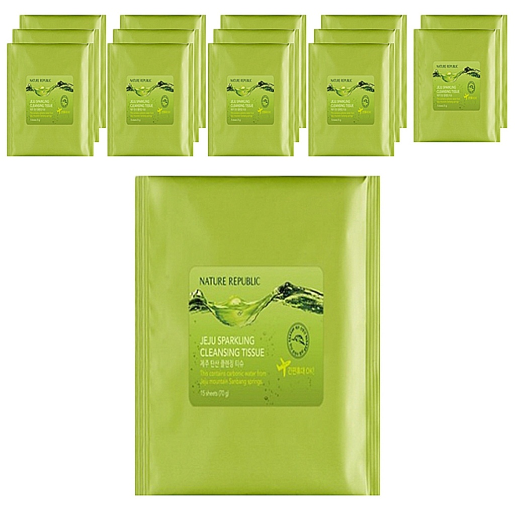 Nature Republic Jeju Carbonated Cleansing Tissue