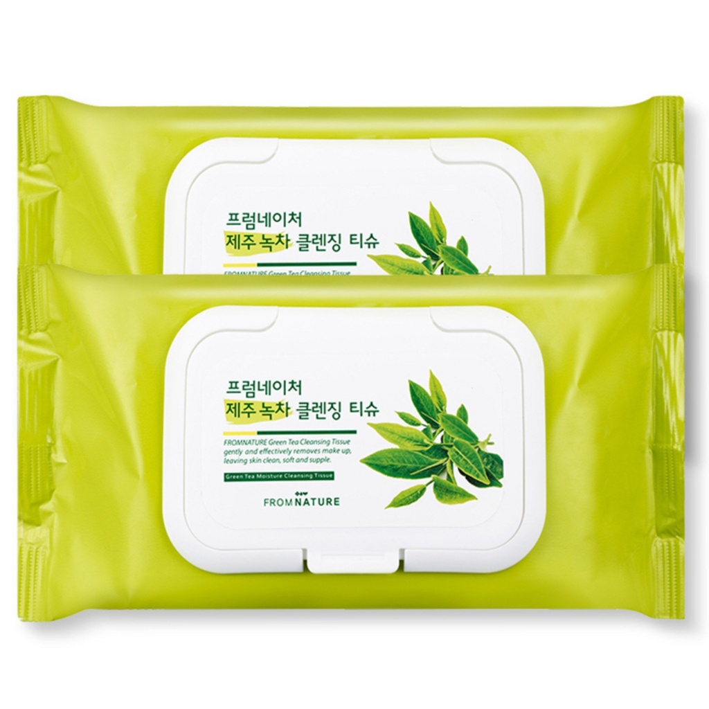 Fromnature Jeju Green Tea Cleansing Tissue