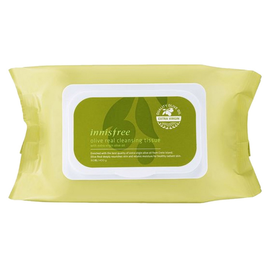 Innisfree Olive Real Cleansing Tissue Large Capacity