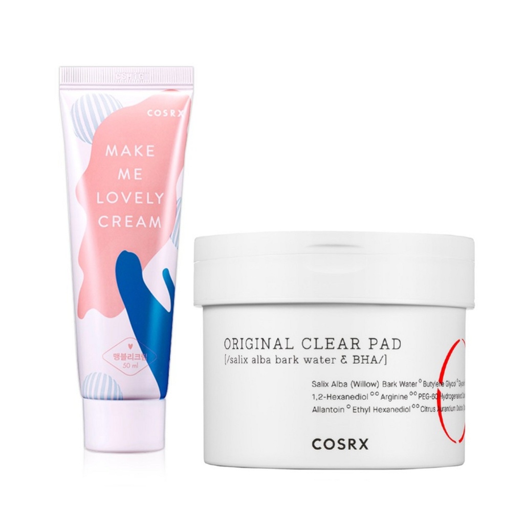 [COSRX] Maengvely Cream + One Step Clear Pimple Pad