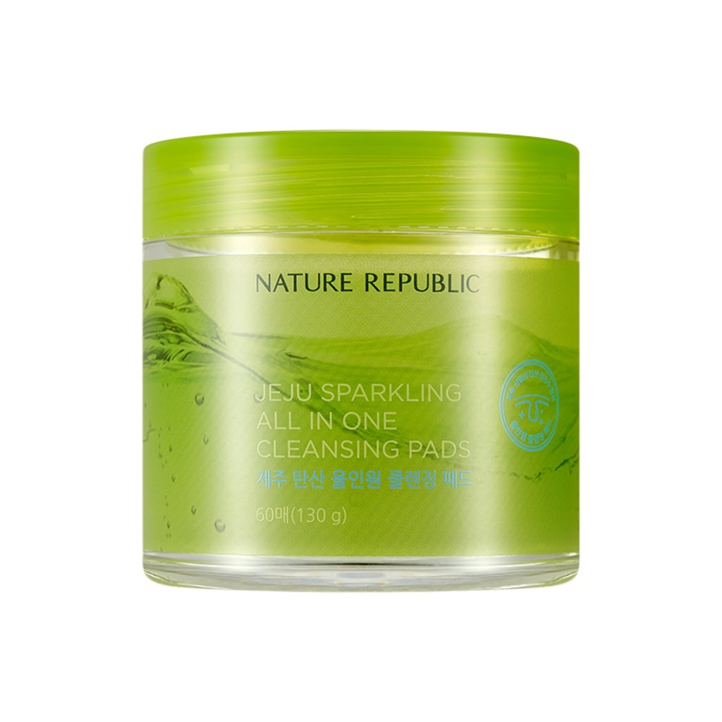 Nature Republic Jeju Carbonated All-in-One Cleansing Pad