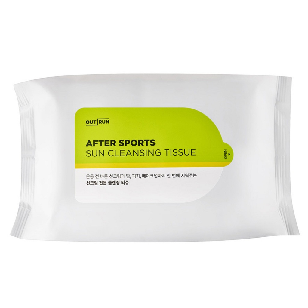 Outrun After Sports Sun Cleansing Tissue