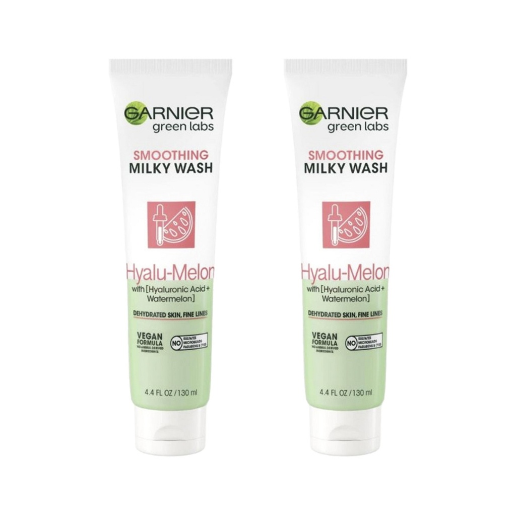 Garnier Green Lab Hyalu-Melon Smoothing Milky Wash