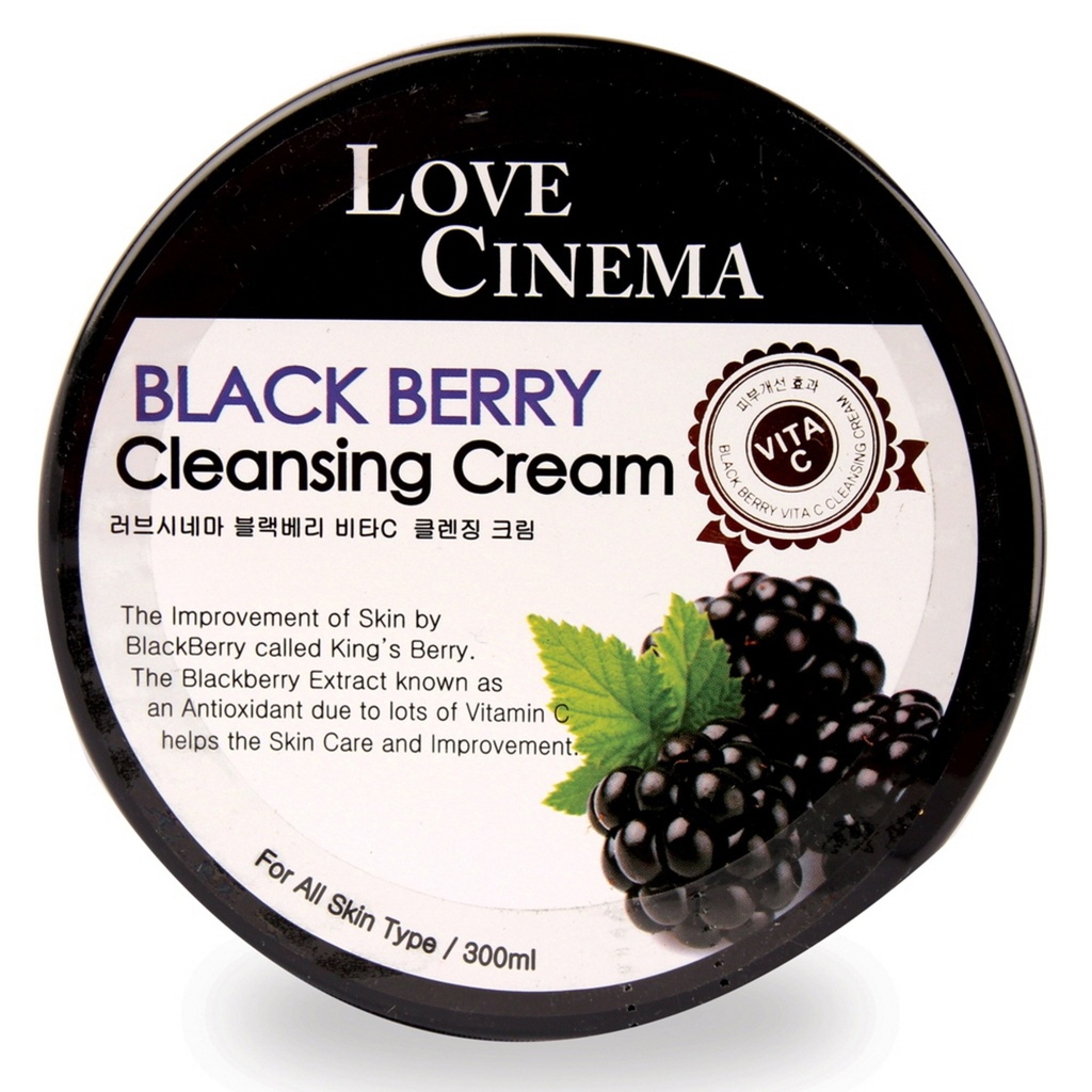 Love Cinema Blackberry Vita Seed Cleansing Cream