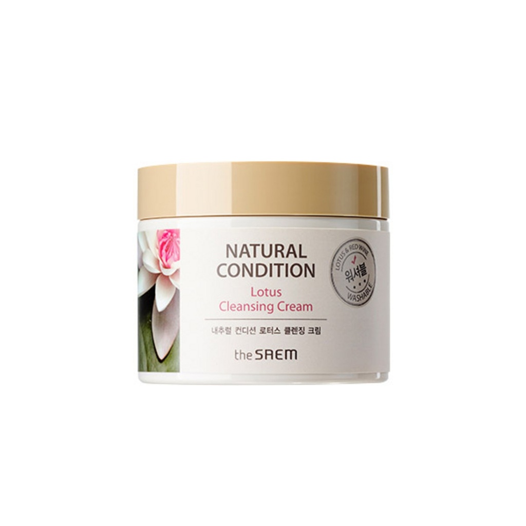 [The Saem] Natural Condition Lotus Cleansing Cream