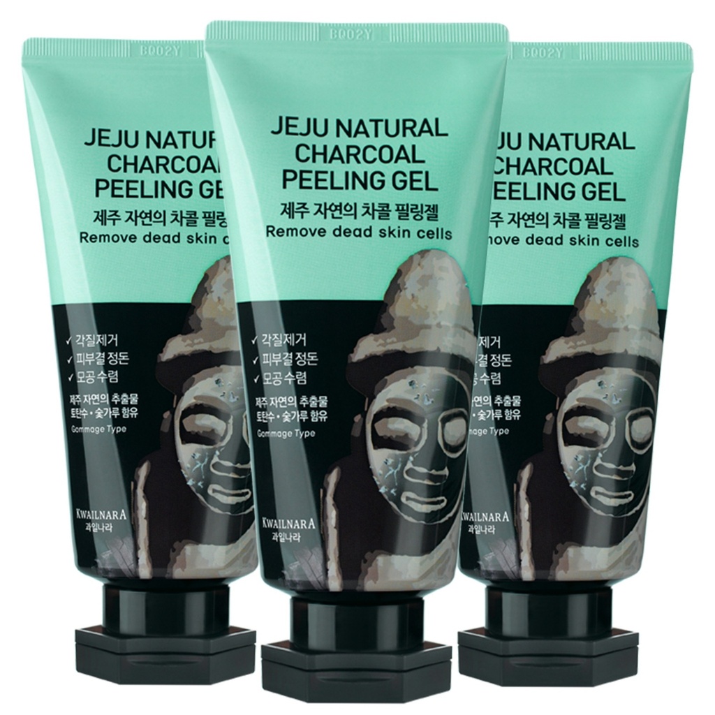 Gwailnara Jeju Natural Charcoal Peeling Gel